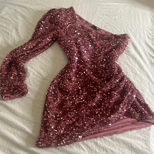 Fashion Nova short pink dress